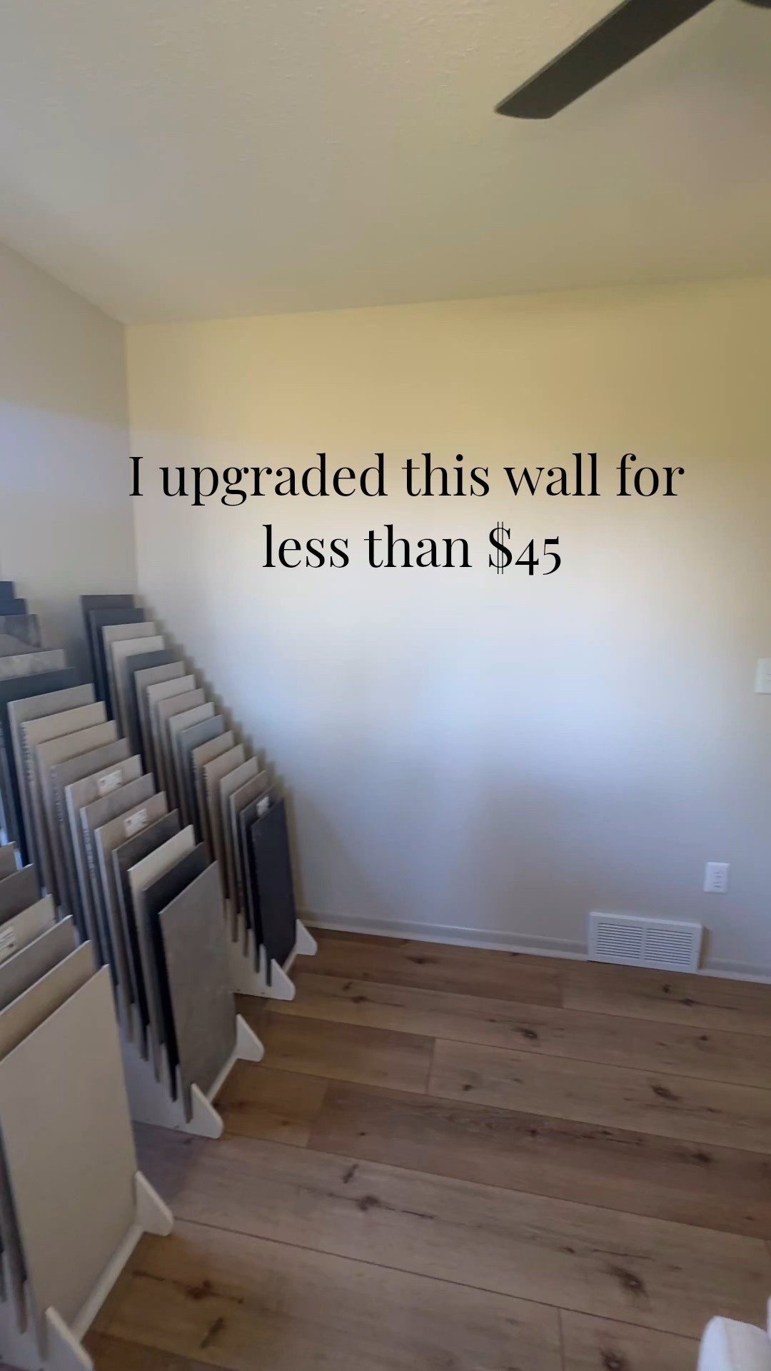 This entire wall cost me $45 🤯
No power tools. No messy glue. No cutting.
It’s a peel-and-stick trim molding kit and it might be the easiest wall upgrade I’ve ever done.
What’s included in the kit:
✔️ Pre-cut trim molding pieces
✔️ Peel-and-stick adhesive backing
✔️ Layout-friendly design (everything fits together like a puzzle)
How it works:
✔️ Plan your layout + paint first
✔️ Let the paint fully dry
✔️ Peel the backing + stick (use a level for the first piece!)
✔️ The rest puzzles together quickly
Tools I used:
• Ladder or stool
• Level
• Painter’s tape
• Pencil
• Paint
That’s it.
This is my office (yes, all the tile is for designing 😅) and I genuinely love being in here now.
Custom wall look for under $50.
👉 Save this for your next wall upgrade
#DIY #wallupgrade #trim #walltrim #molding #homeDIY #homemakeover #homereno

#LTKHome
