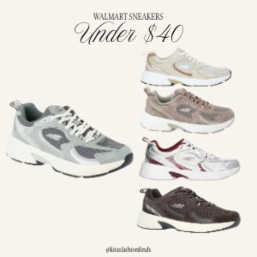 Scroll to shop these Walmart sneakers under $40. Perfect for everyday errands, travel days, or casual athleisure outfits.

Measurements: 5'4", 138 lbs, 34D bust, 27" waist, 40" hips