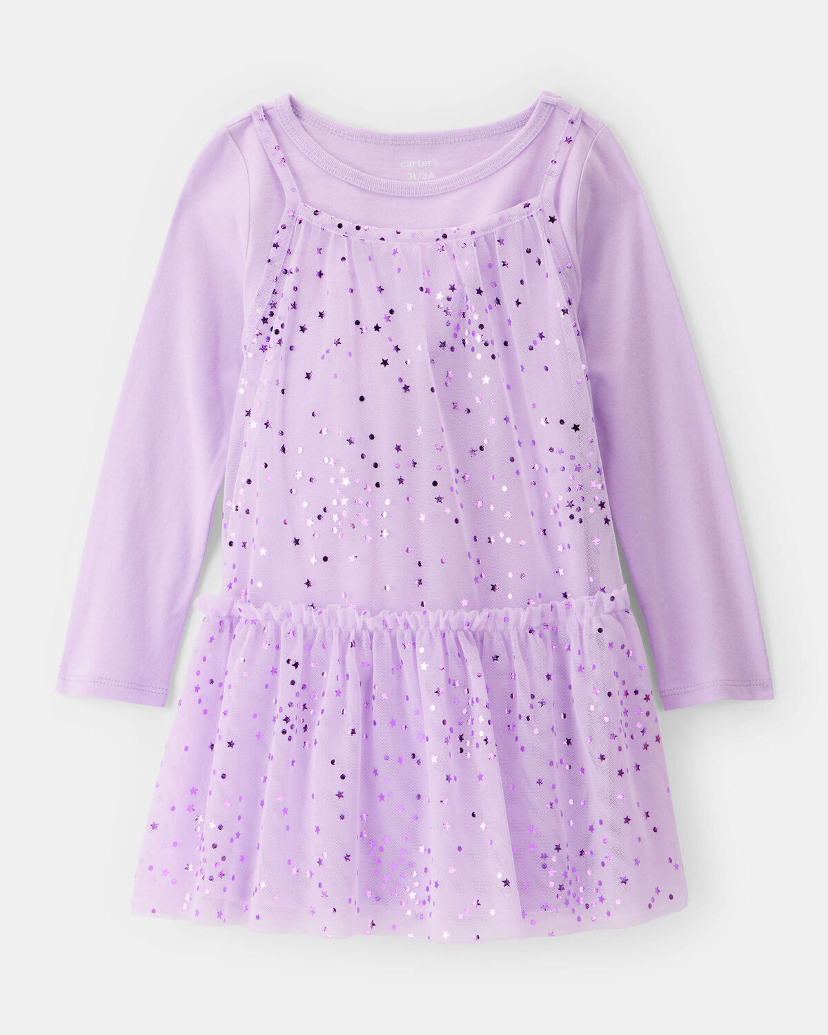 Toddler Girl Star Princess Tulle Dress - Purple - Carter's | Carter's | Carter's Inc