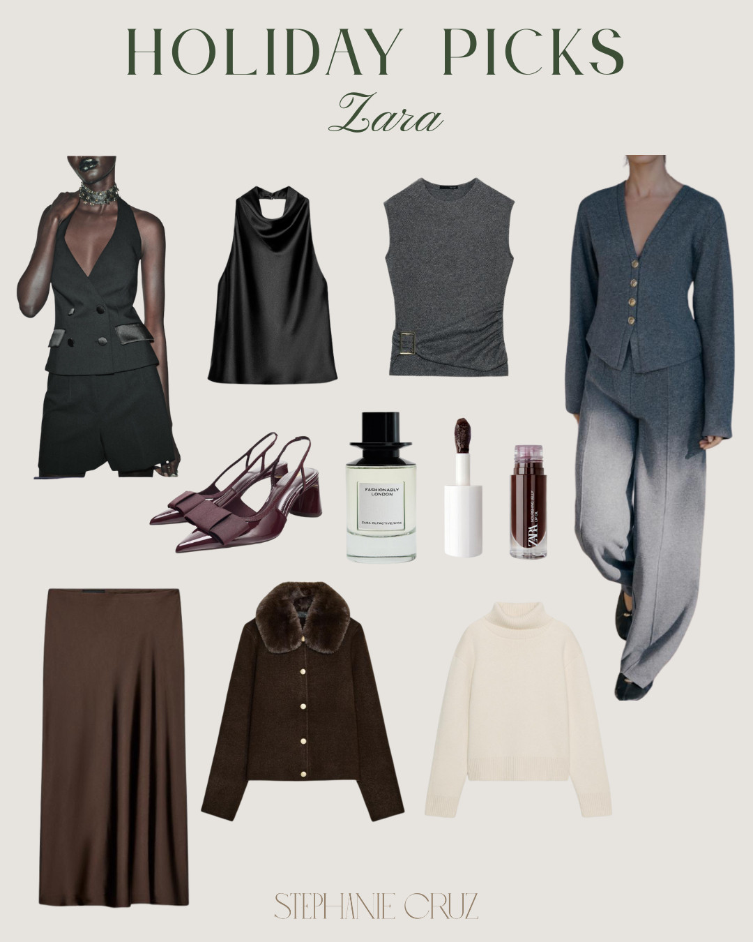 Holiday picks from Zara: elevated basics, luxe layers, and timeless shades for the season.
#ZaraHaul #WinterStyleEdit #LTKFashion 

 #LTKHoliday #LTKootd