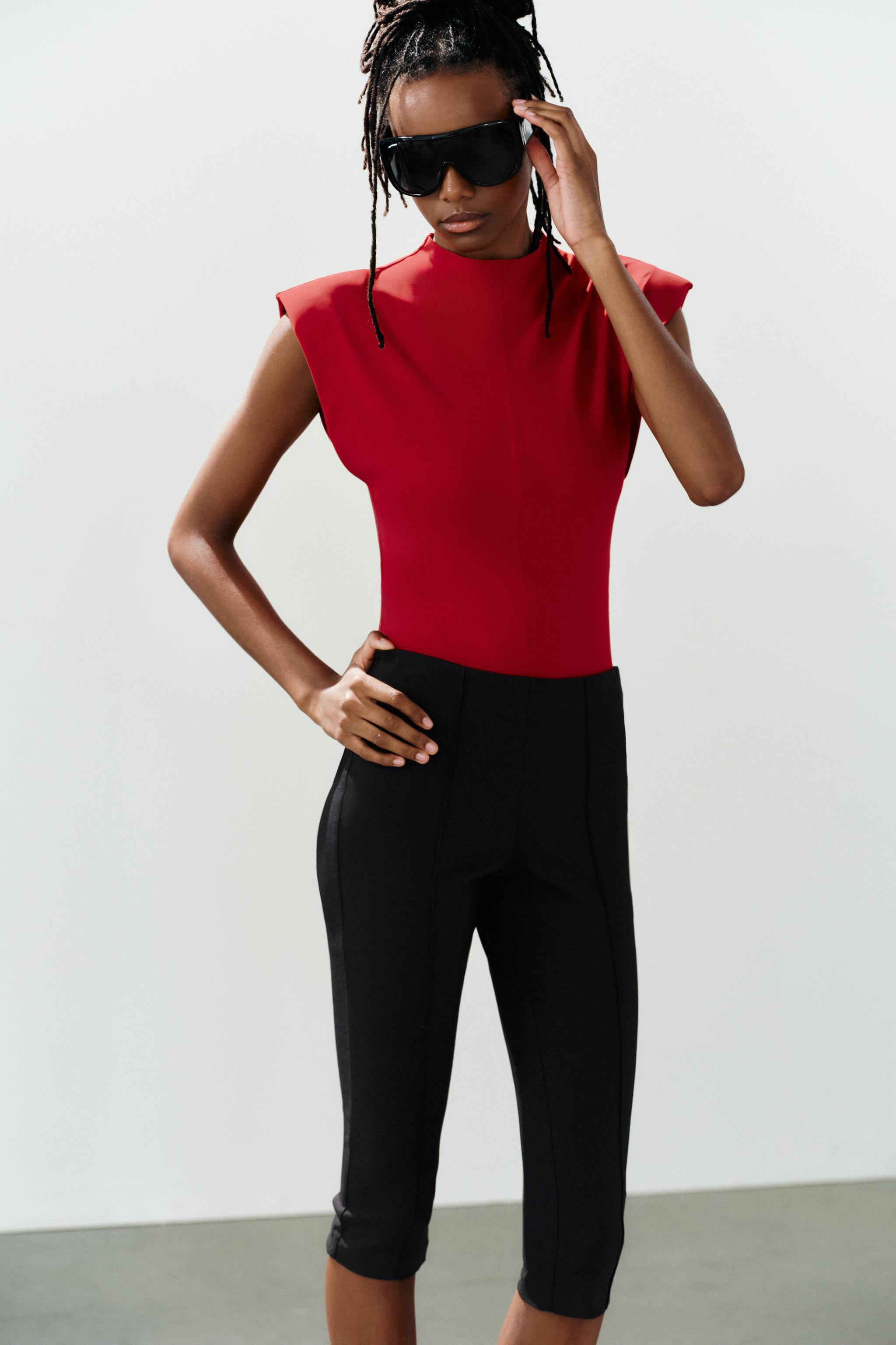SHOULDER PAD BODYSUIT | Zara US