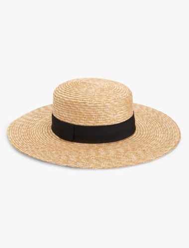 Lucky Brand Structured Boater Hat - Natural | Lucky Brand