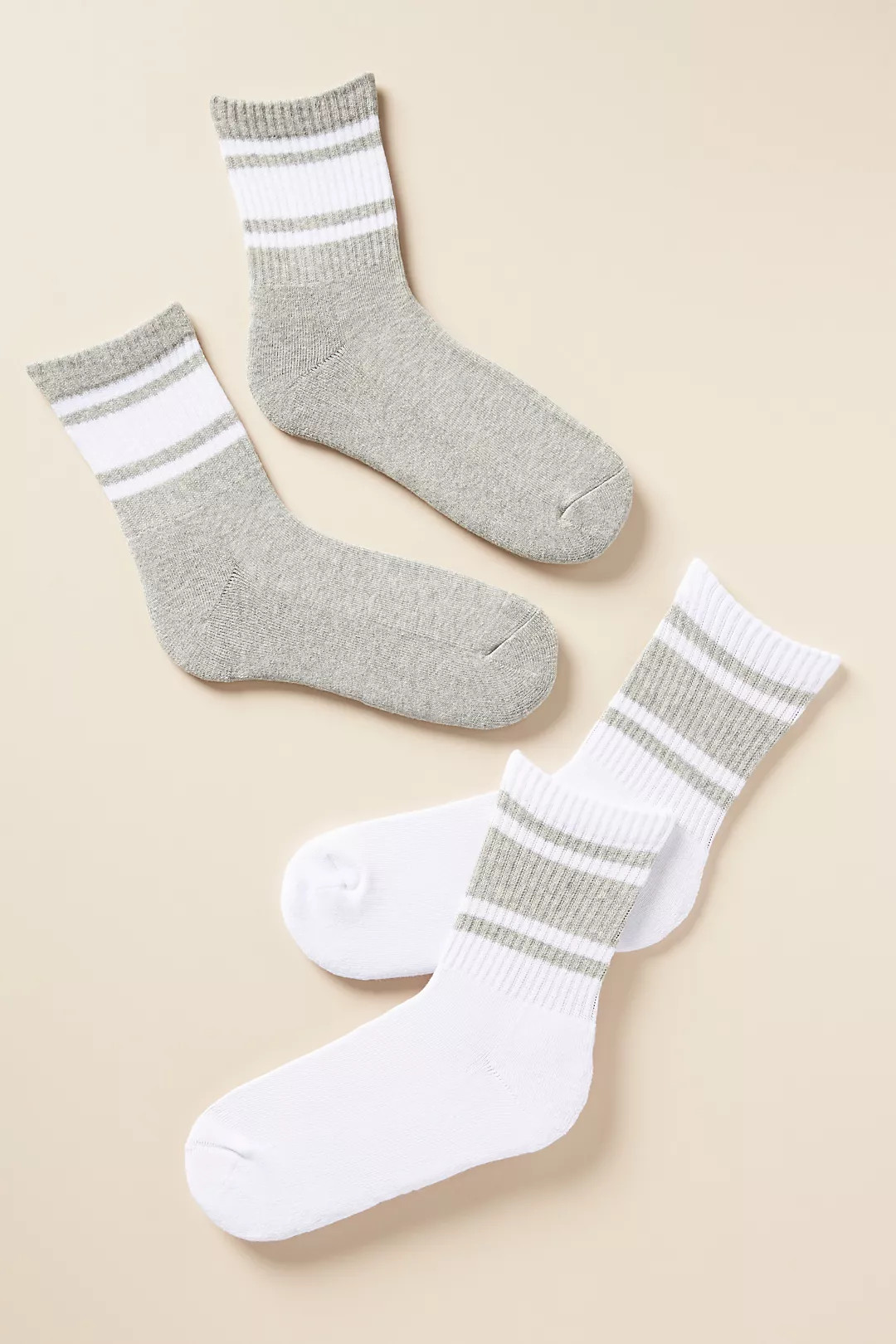 Daily Practice by Anthropologie Athletic Socks, Set of 2 | Anthropologie (US)