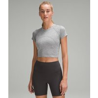 Swiftly Tech Cropped Short-Sleeve Shirt 2.0 | Lululemon (US)