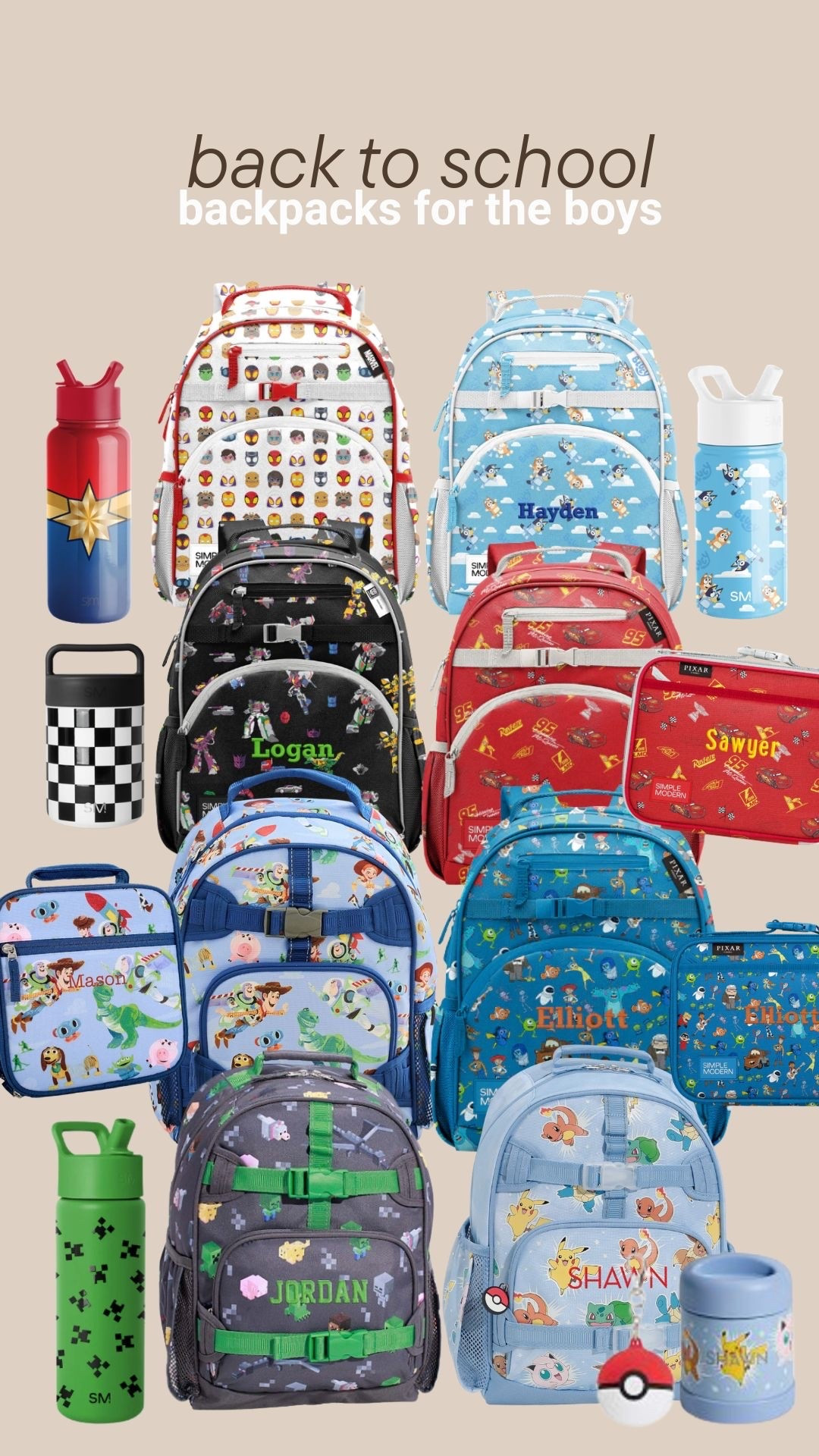 Backpacks
Back to school
Boys back to school
Pottery barn kids

#LTKmomlife #LTKKids #LTKSeasonal