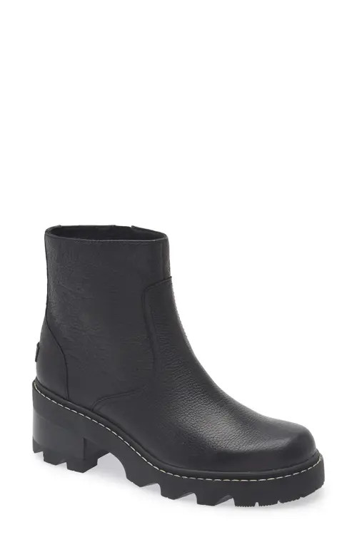 SOREL Joan Now Bootie in Black/Black at Nordstrom, Size 7 | Nordstrom