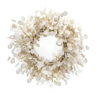 Silver Dollar Wreath | Bed Bath & Beyond