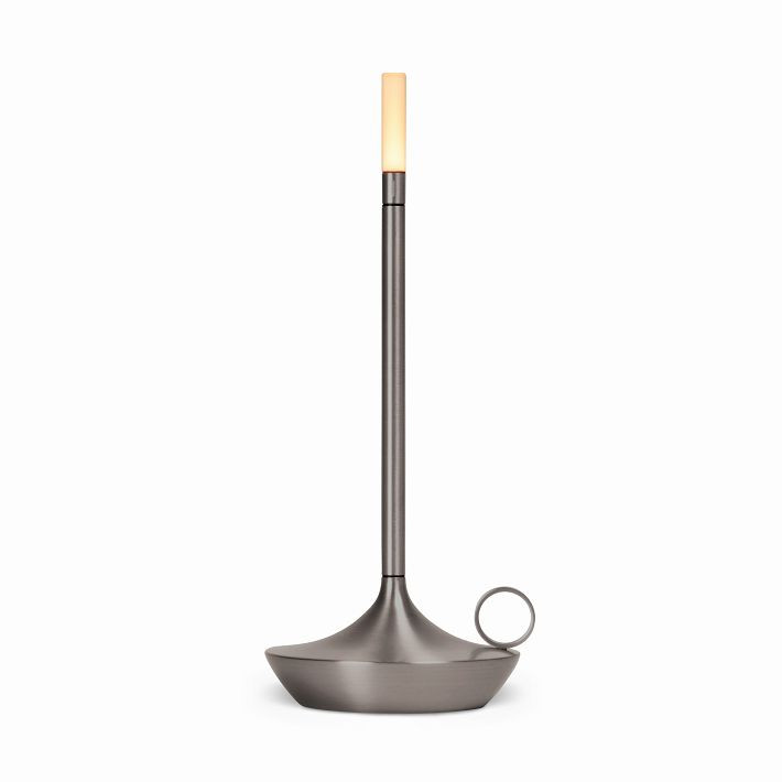 Wick Rechargeable LED Portable Table Light | West Elm (US)