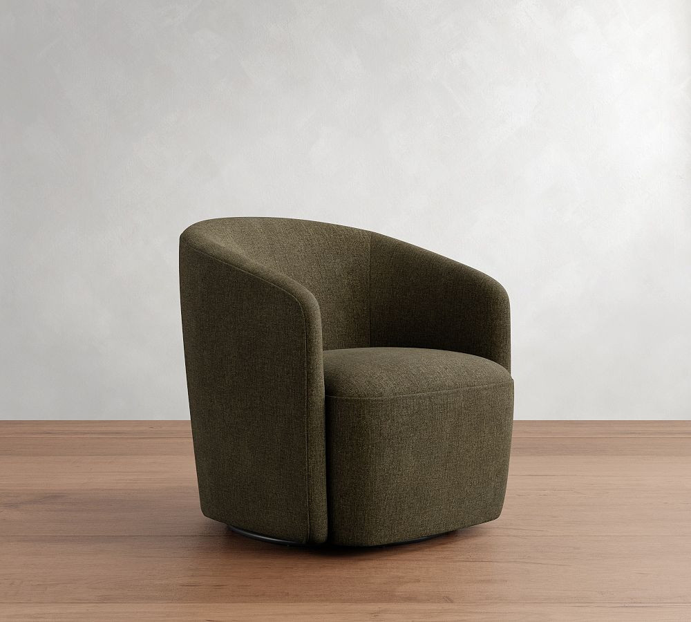 Preston Swivel Chair | Pottery Barn (US)