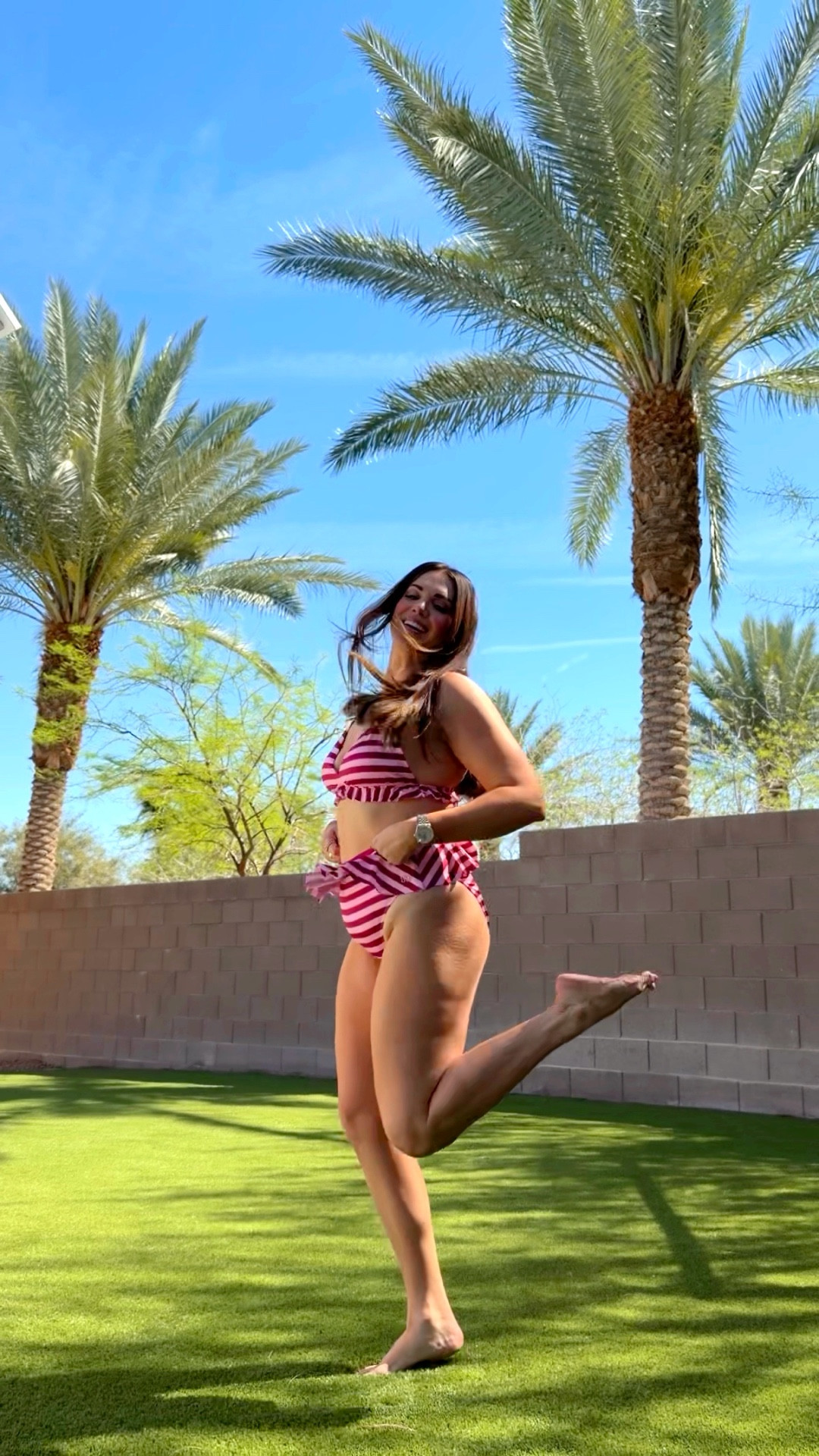 curvy midsize swim bikini round up! wearing size large or 10 in all suits. blue/pink suit is from 93 Play Street 

#LTKMidsize #LTKSwim #LTKSeasonal