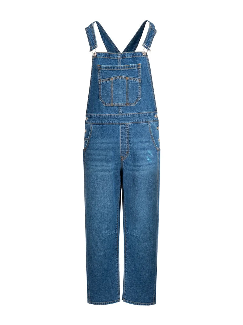 Jessica Simpson Women's Overall Barrel Leg, Sizes XS-XL | Walmart (US)