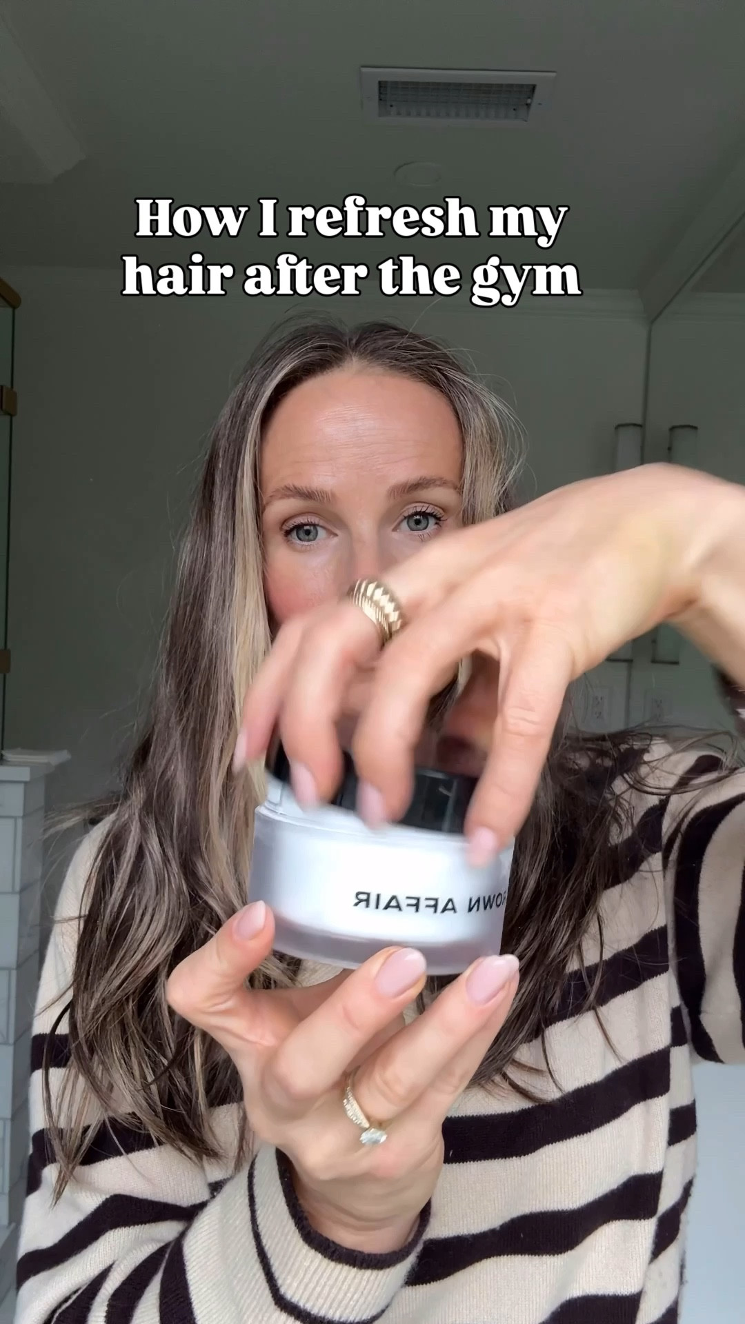 I’m a heavy sweater so it takes a little work but it’s never more than 10 minutes - much faster than washing and drying it all. 

Sometimes I’ll use my regular dryer + a couple Velcro rollers instead of the airbrush too  

#LTKgrwm #LTKBeauty #LTKdayinmylife