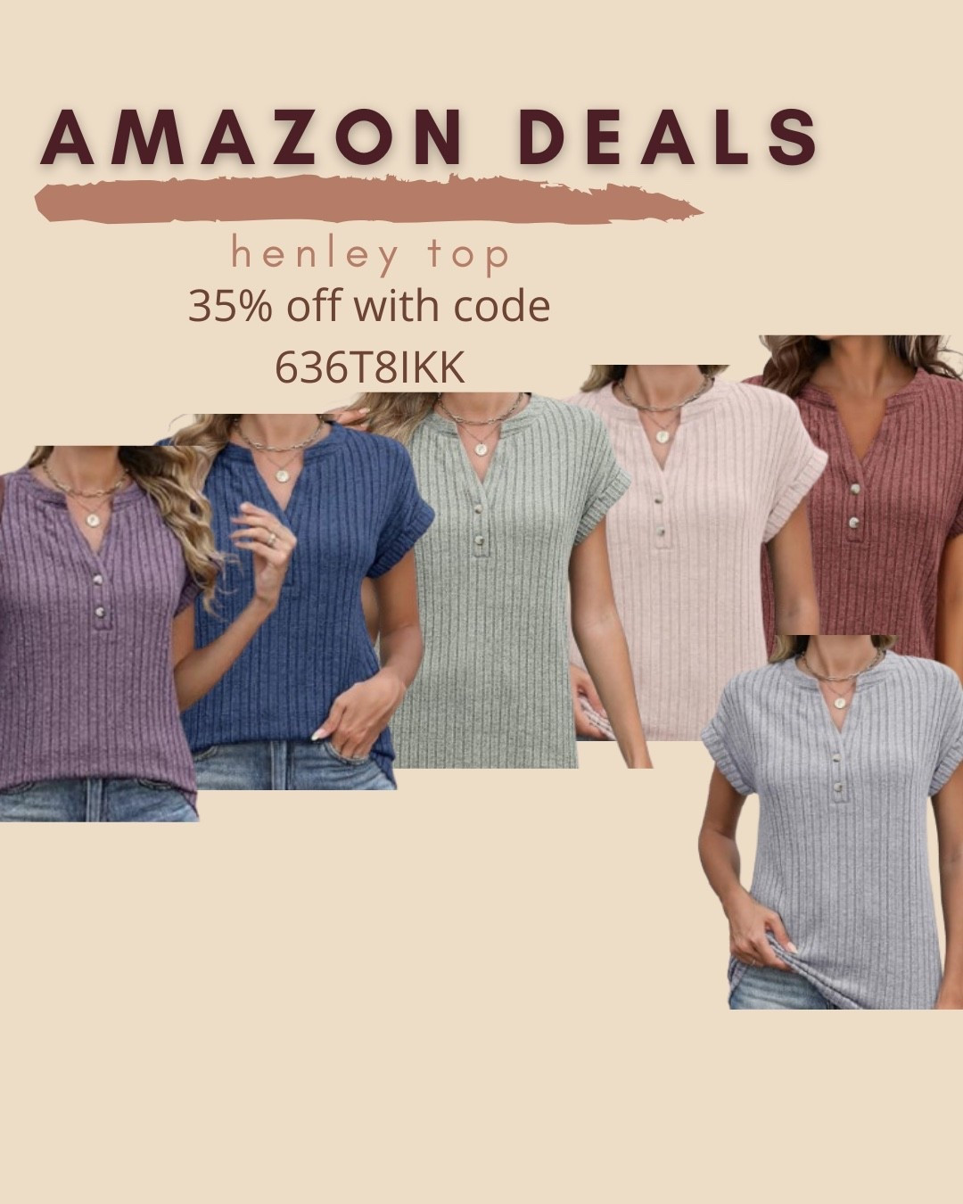 $5-$7 ends 4/2

Amazon fashion
Amazon deals
Henley top
Casual top


#LTKSaleAlert