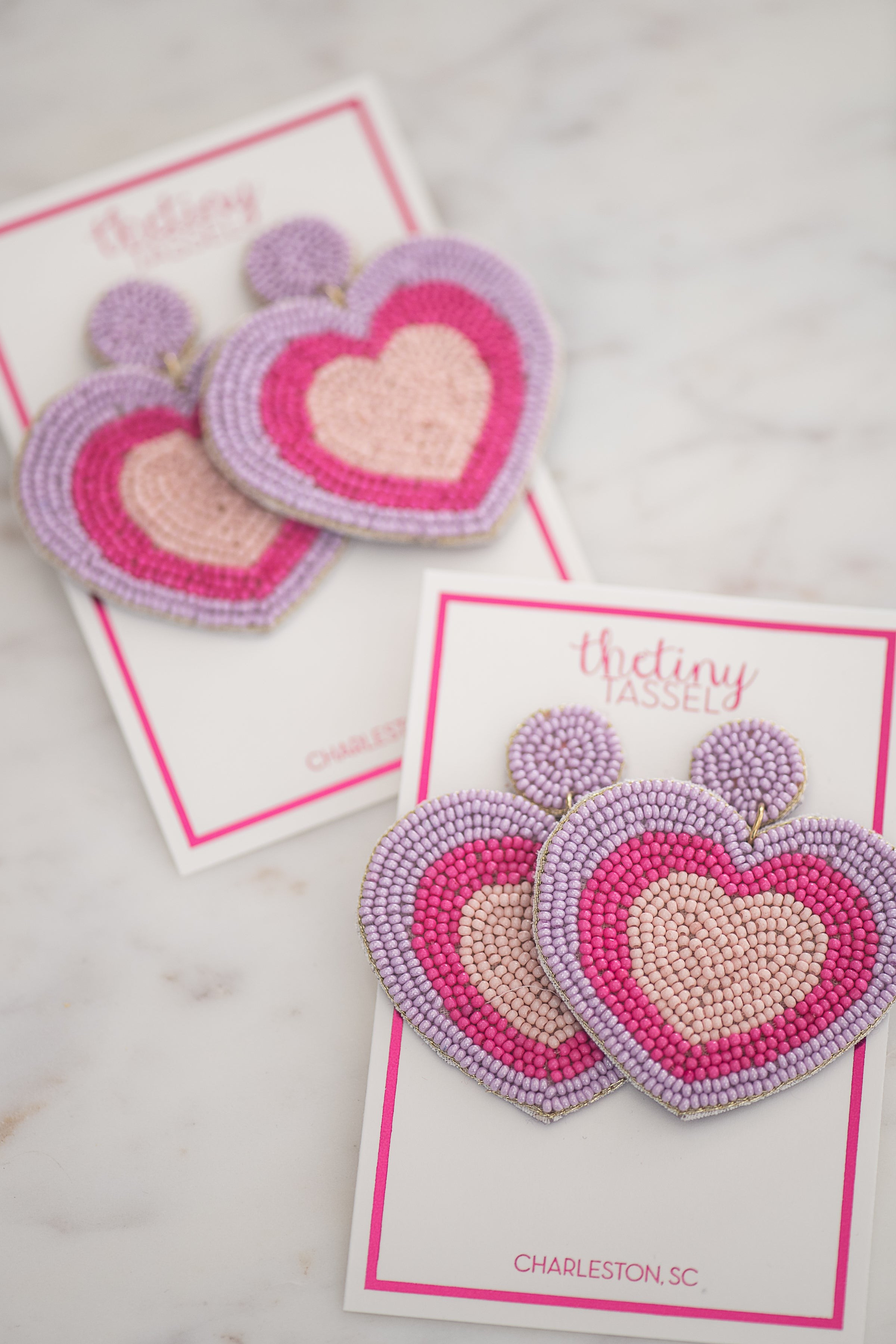 The Ashby Heart Earring | The Tiny Tassel