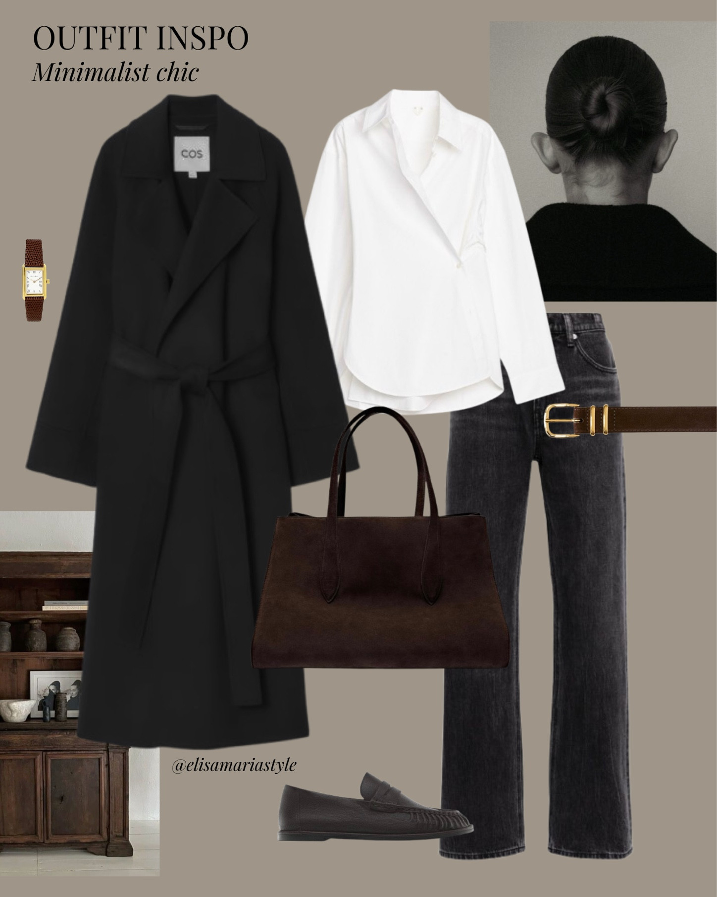 Minimalist chic outfit idea 🤍

#LTKworkwear #LTKmodest #LTKwinter