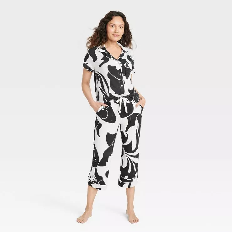 Women's Animal Print Beautifully Soft Pajama Pants - Stars Above