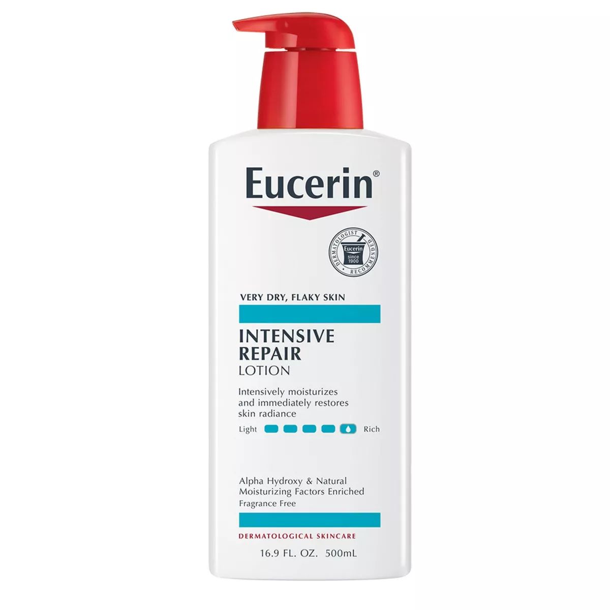 Eucerin Intensive Repair Body Lotion for Very Dry Skin Unscented - 16.9 fl oz | Target