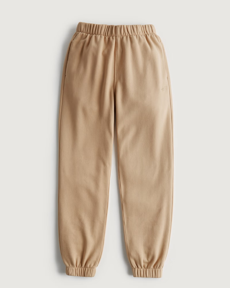 Women's Ultra High-Rise Fleece Dad Joggers | Women's Up To 60% Off Select Styles | HollisterCo.co... | Hollister (US)