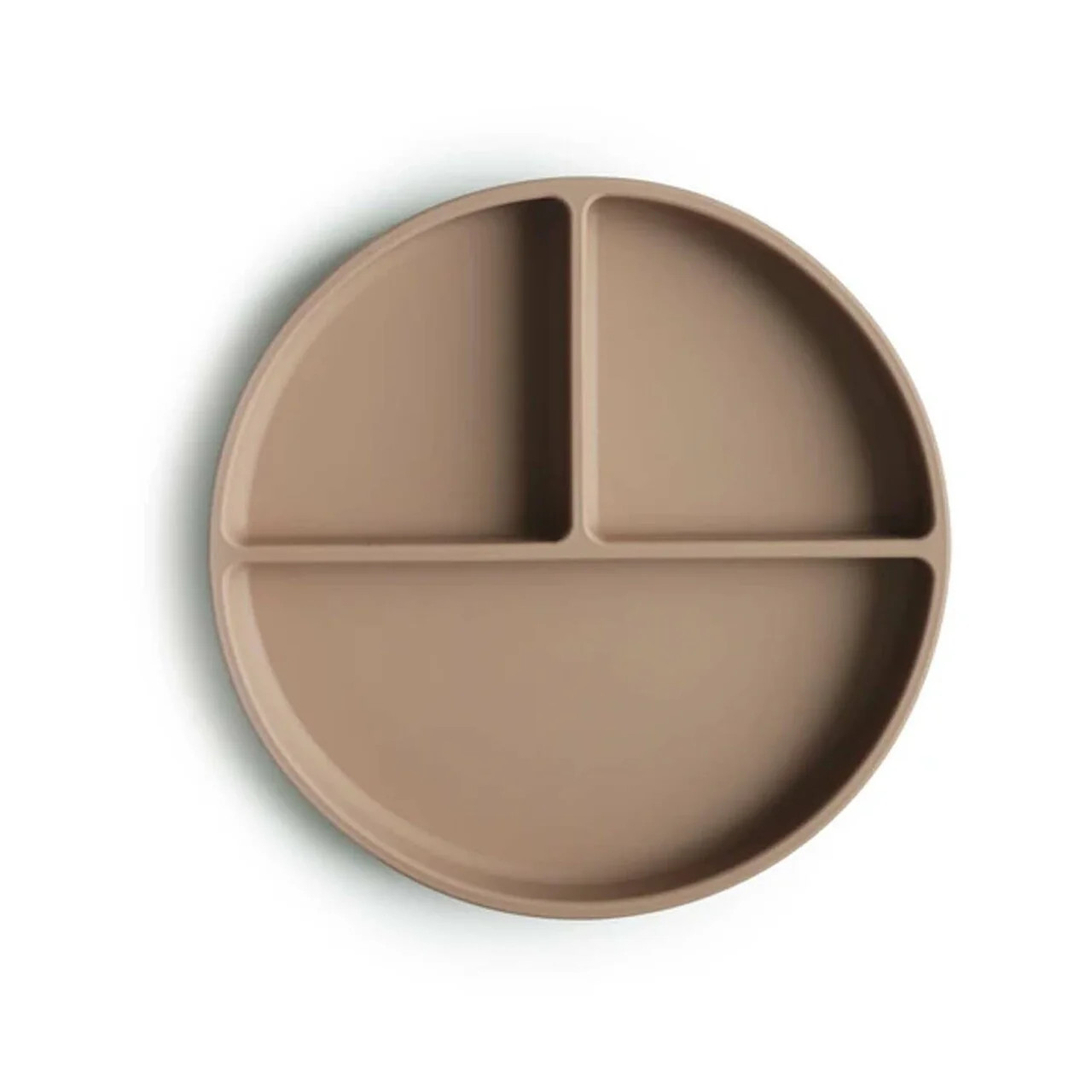 Silicone Suction Plate, Natural | SpearmintLOVE