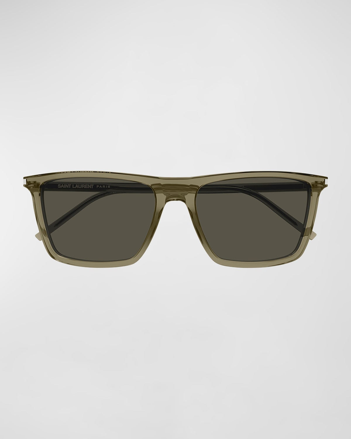 Men's SL 668 Acetate Rectangle Sunglasses | Neiman Marcus
