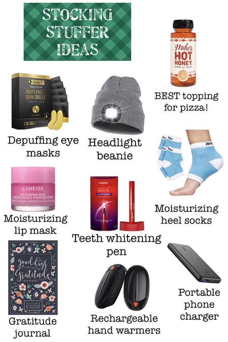 Stocking stuffer ideas for adults 

#LTKHoliday #LTKGiftGuide #LTKunder50