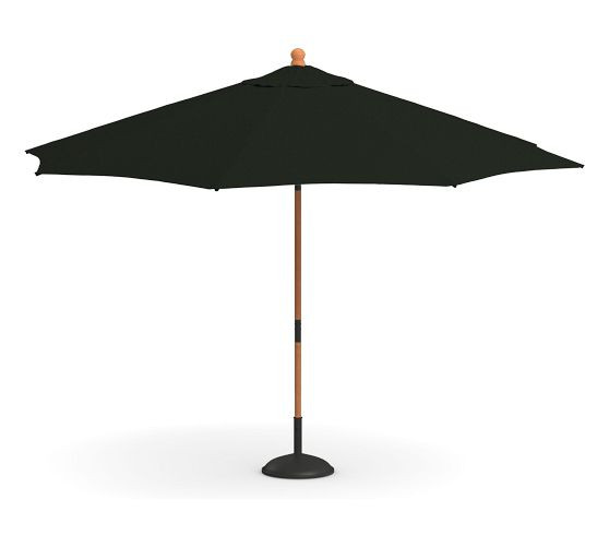 Premium 9' Round Outdoor Patio Umbrella – Eucalyptus Tilt Frame​ | Pottery Barn (US)