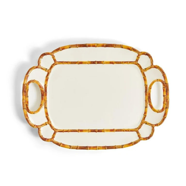 Two's Company Bamboo Touch Platter | Walmart (US)