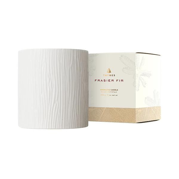Thymes Gilded Ceramic Candle | The Container Store