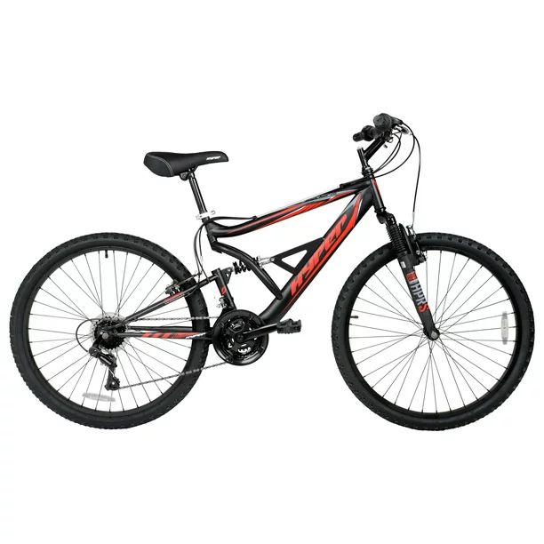 Hyper Bicycle Men's 26 In. Shocker Mountain Bike, Black - Walmart.com | Walmart (US)