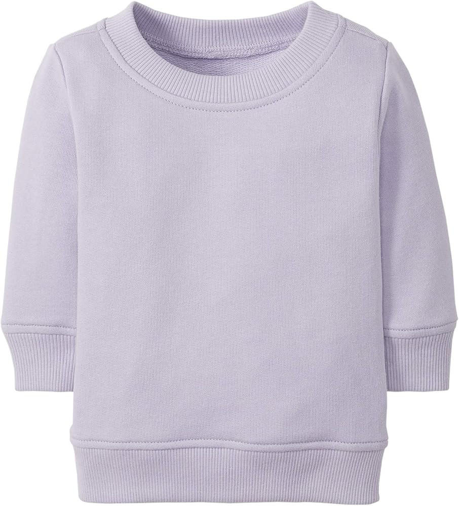 Moon and Back by Hanna Andersson Baby French Terry Crewneck Sweatshirt | Amazon (US)