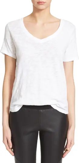 V-Neck Slub Cotton T-Shirt | Nordstrom
