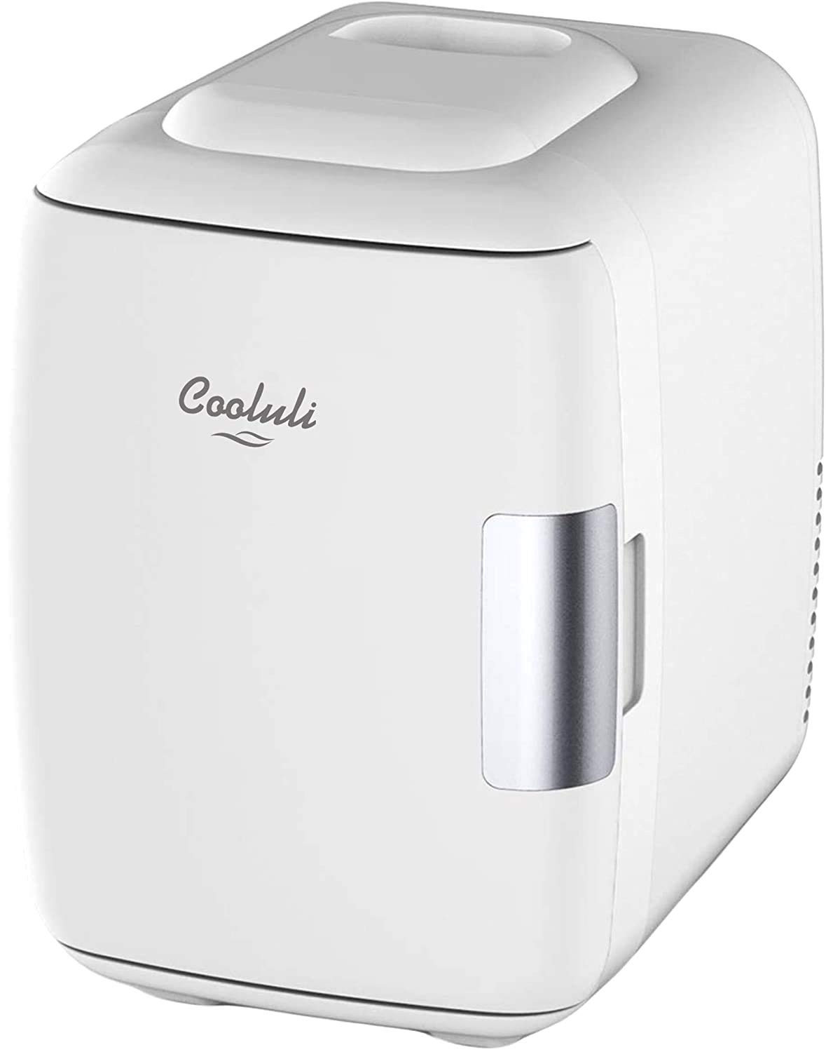 Cooluli Mini Fridge for Bedroom - Car, Office Desk & Dorm Room - Portable 4L/6 Can Electric Plug ... | Amazon (US)
