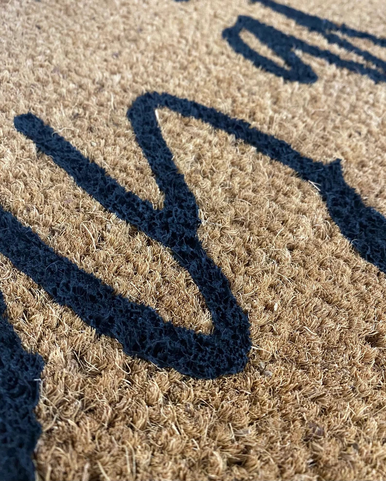 Ghosts Halloween Doormat, Outdoor Coir Doormat, Halloween Porch Decor, Fall Decor, Welcome Doorma... | Etsy (US)