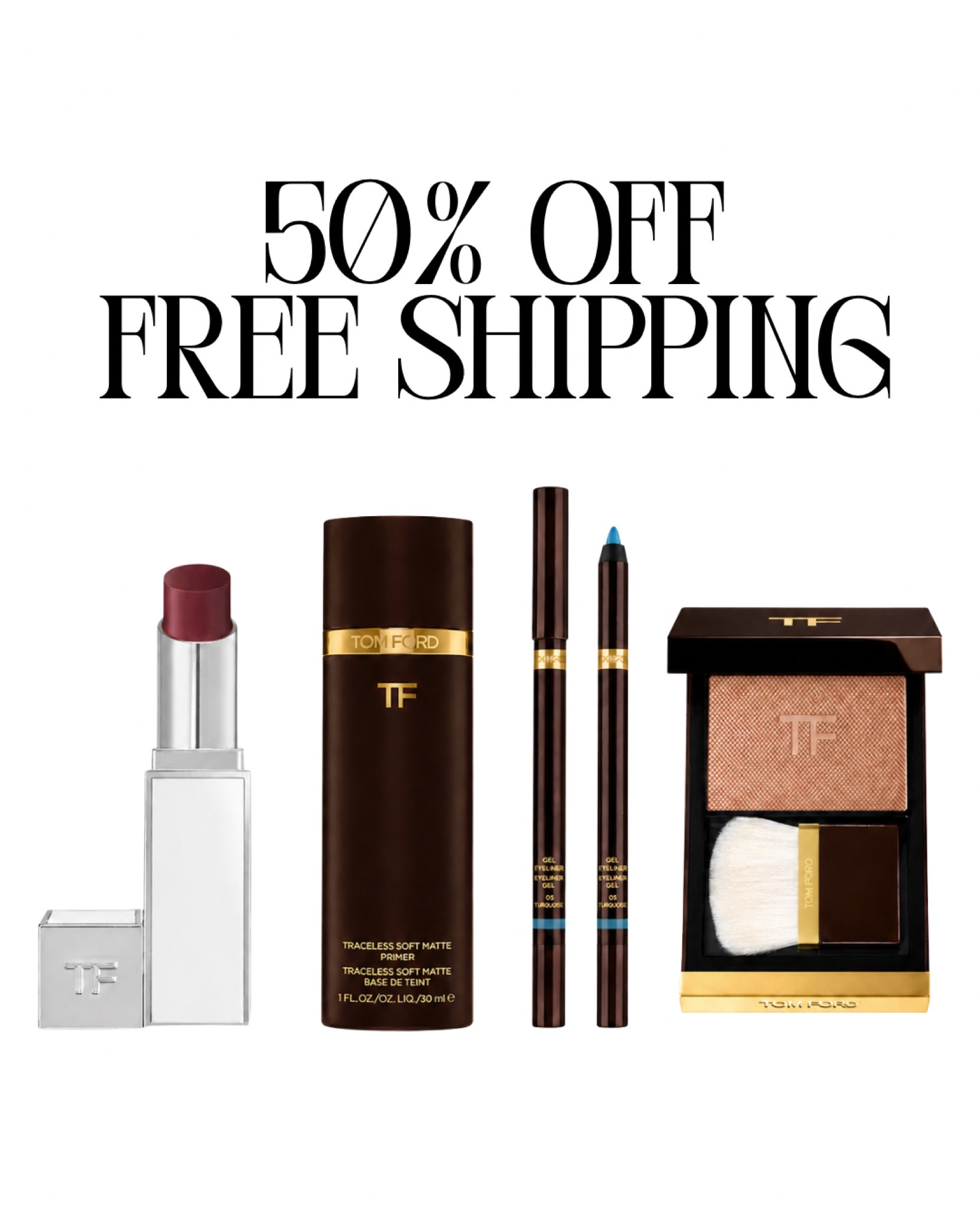 50% off plus free shipping

#LTKSaleAlert #LTKBeauty