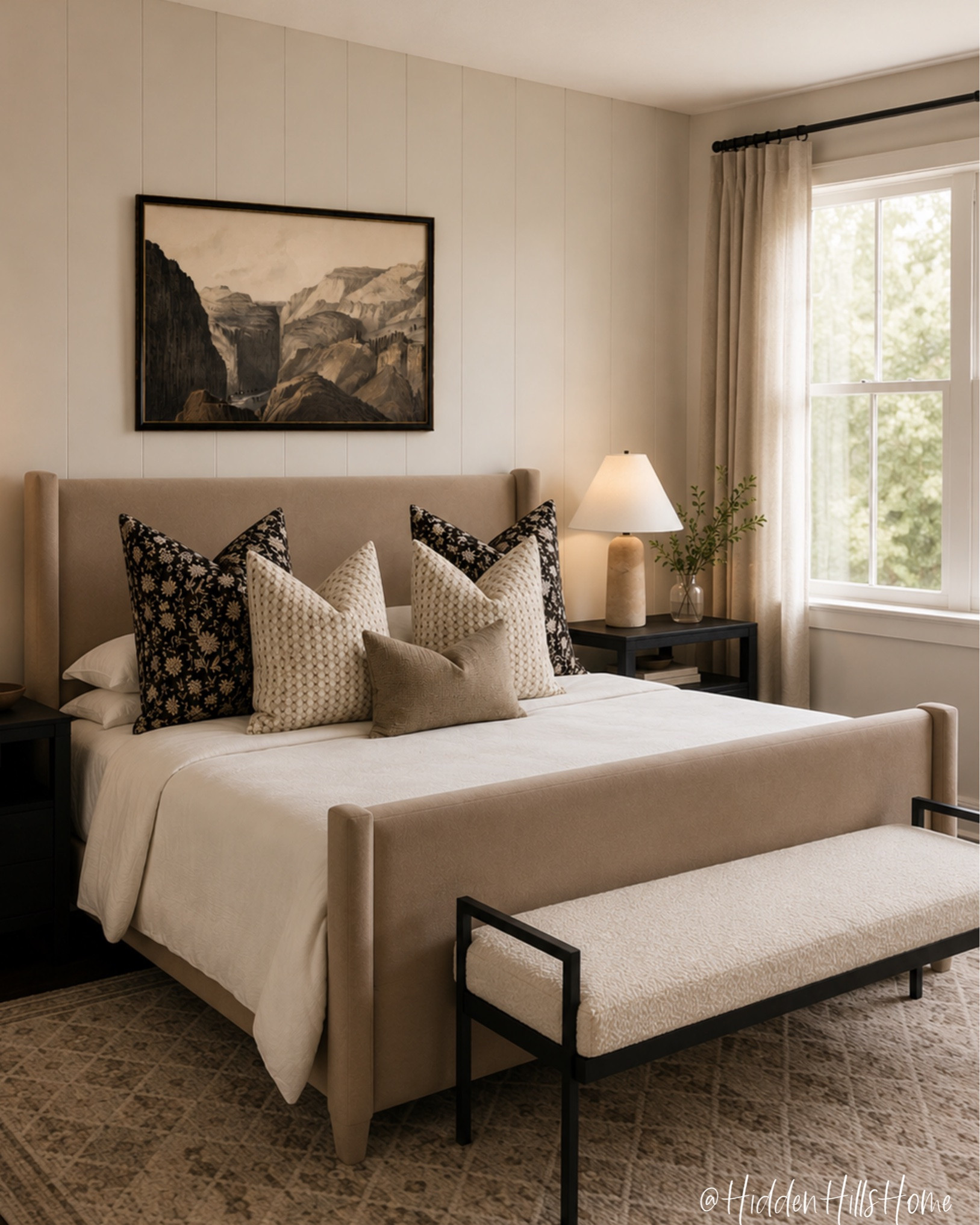 Cozy bedroom decor mood board, bedroom design, bedding, home decor ideas, master bedroom inspiration, bedroom rug, dresser #bed

#LTKHome #LTKSaleAlert #LTKSeasonal