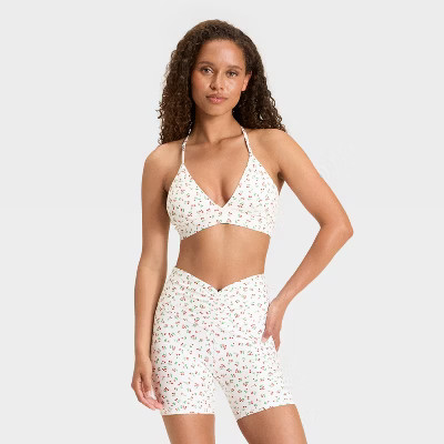Women's Triangle Racerback Sports Bra - JoyLab™ | Target