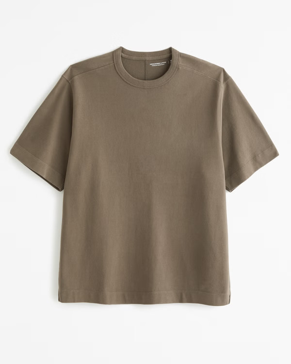 Men's Premium Heavyweight Tee | Men's Tops | Abercrombie.com | Abercrombie & Fitch (US)