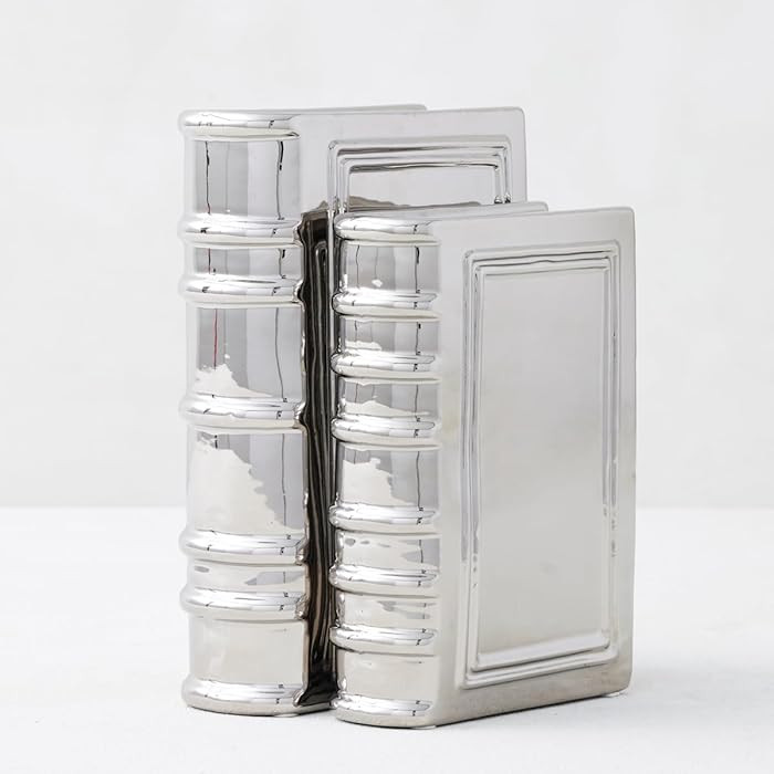 Z Gallerie Ceramic Books Set of 2 Decorative Books for Shelves, Desks & Tables Elegant Decorative... | Amazon (US)