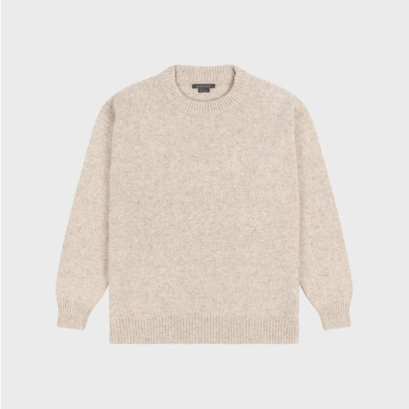 Begg x Co Bay Cashmere Sweater natural size small | Poshmark