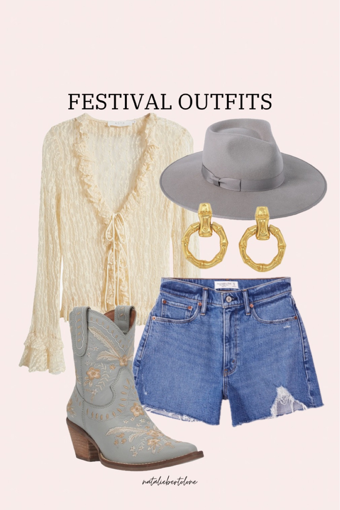 festival outfit idea! denim shorts, cowboy boots, fedora lack of color hat, jean shorts 

#LTKstyletip #LTKSeasonal #LTKFestival