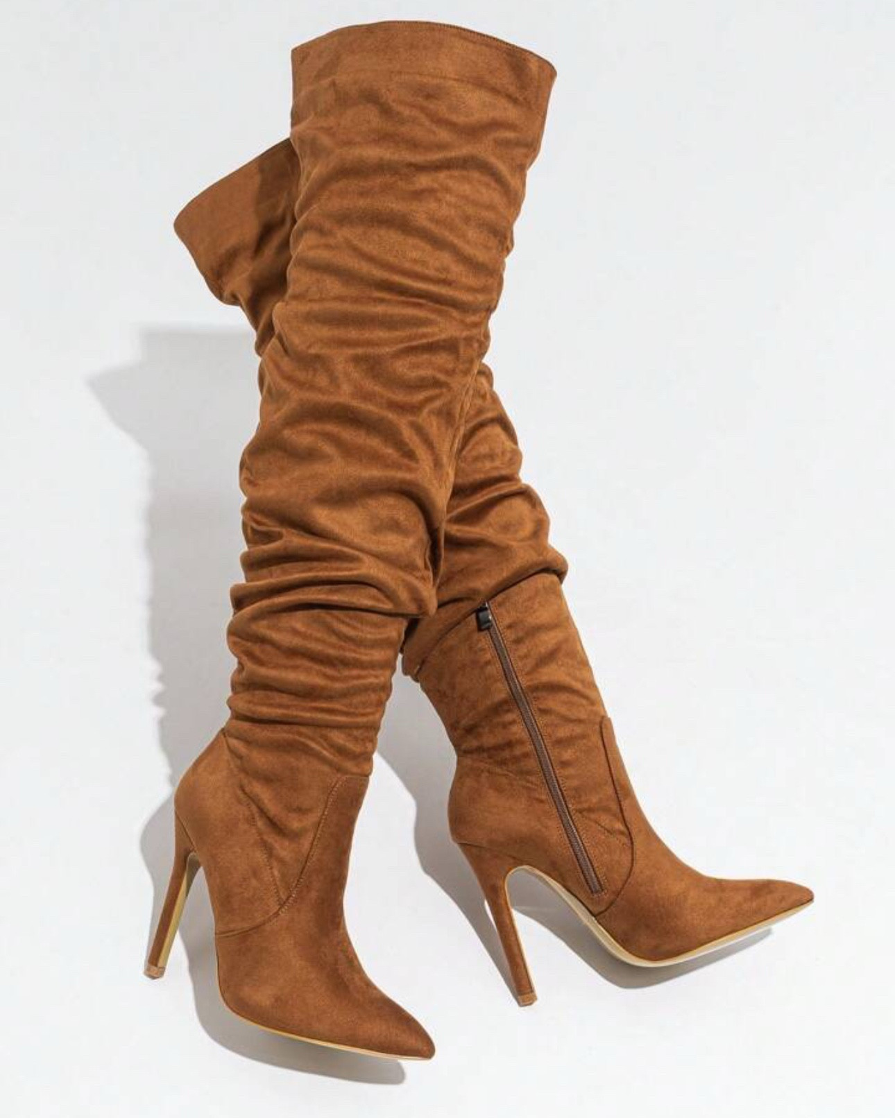 Women's Coffee Brown Short Boots, Fashion Ankle Boots, Chunky Heeled Boots, Perfect With Cardigan/Sweaters,Super High Heel Boots,Wear With Pants Sexy Lady Boots

#LTKShoeCrush #LTKParties #LTKSaleAlert