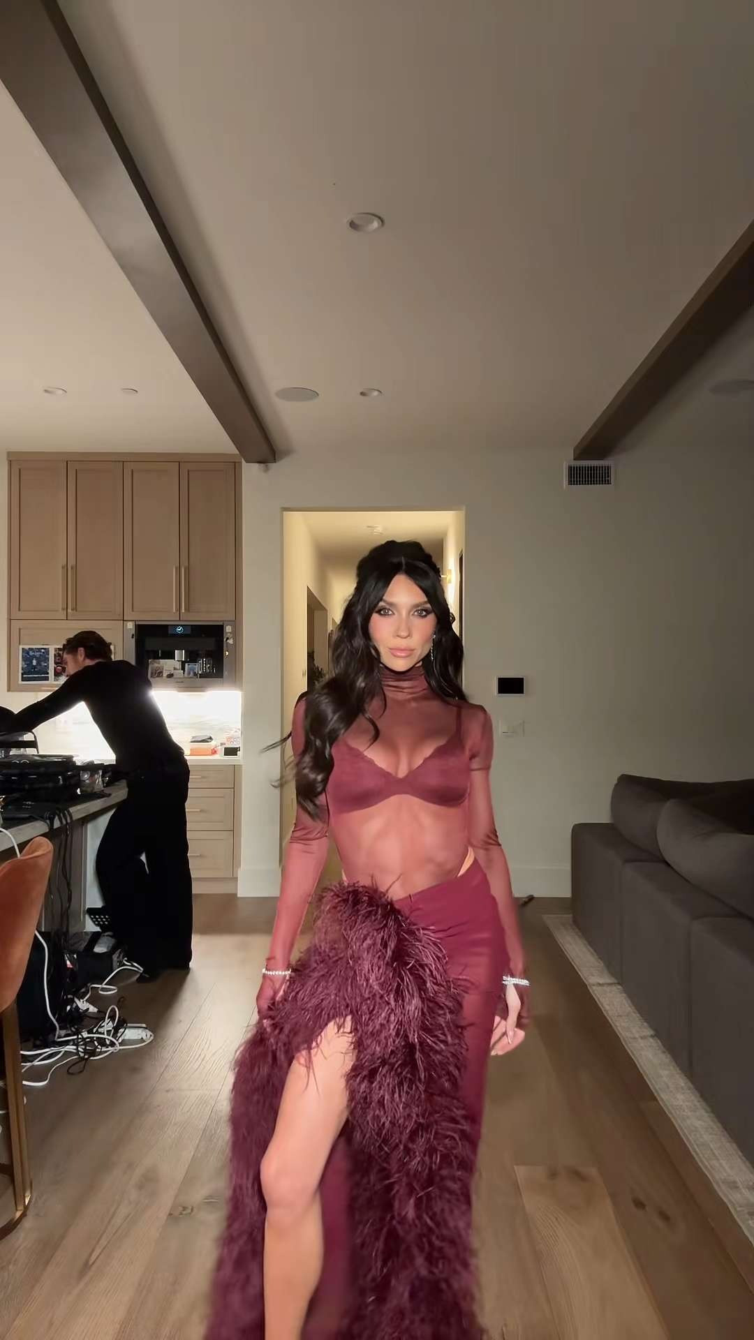 First holiday party of the szn last night ♥️  

 #LTKHoliday #LTKgrwm #LTKootd