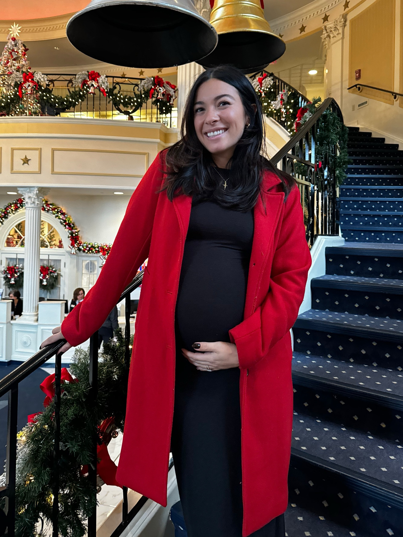 Dress: size XS
Coat: size small 

#LTKStyleTip #LTKSeasonal #LTKHoliday