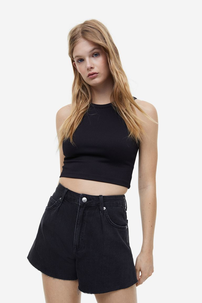 High Denim Shorts | H&M (US + CA)