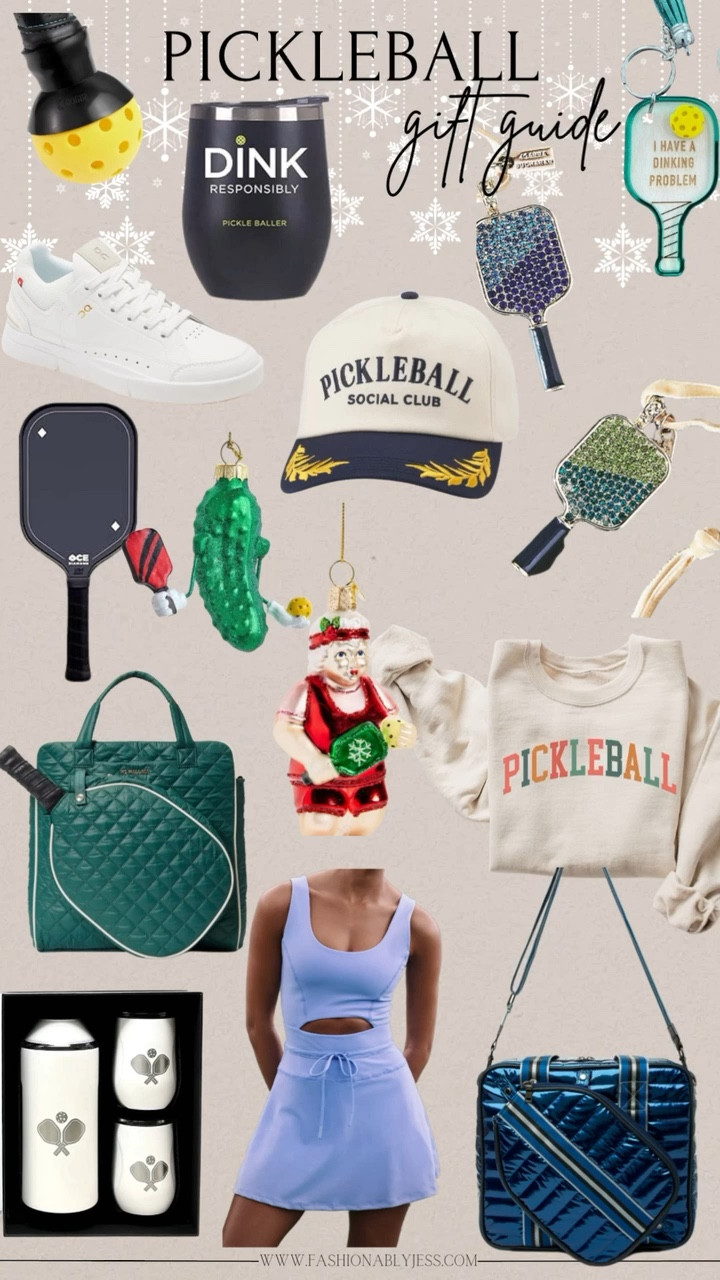 Dink responsibly this Christmas season while shopping for your favorite pickleball finds! 🎄✨🎁

#LTKStyleTip #LTKGiftGuide #LTKFindsUnder50