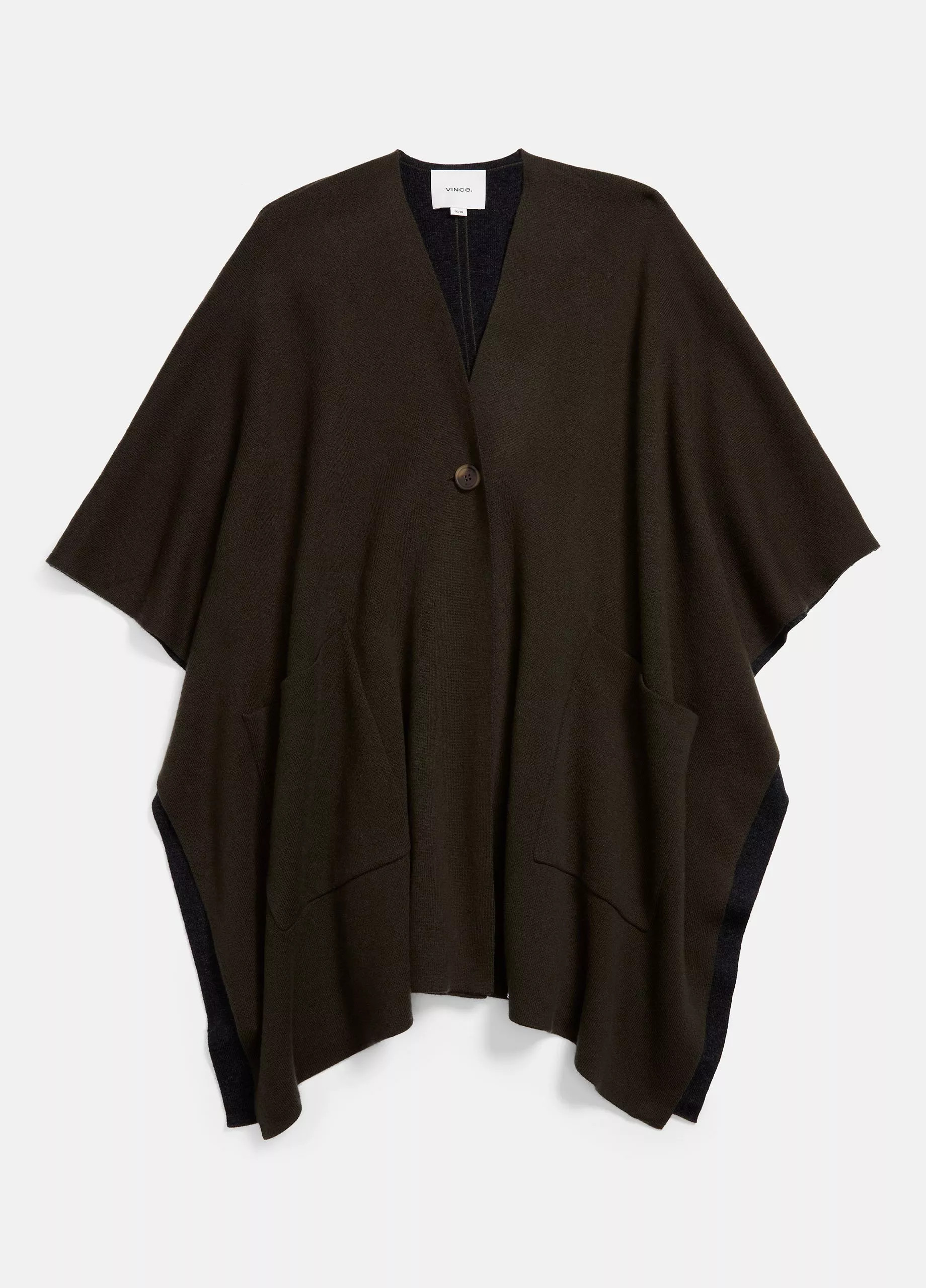 Wool and Cashmere Double-Face Cape | Vince LLC