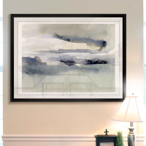 18.5" H x 24.5" W x 1.5" D Passing Through II - Painting on Canvas | Wayfair North America
