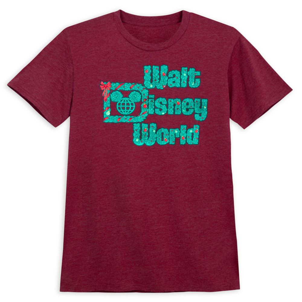 Walt Disney World Logo Holiday T-Shirt for Adults | Disney Store