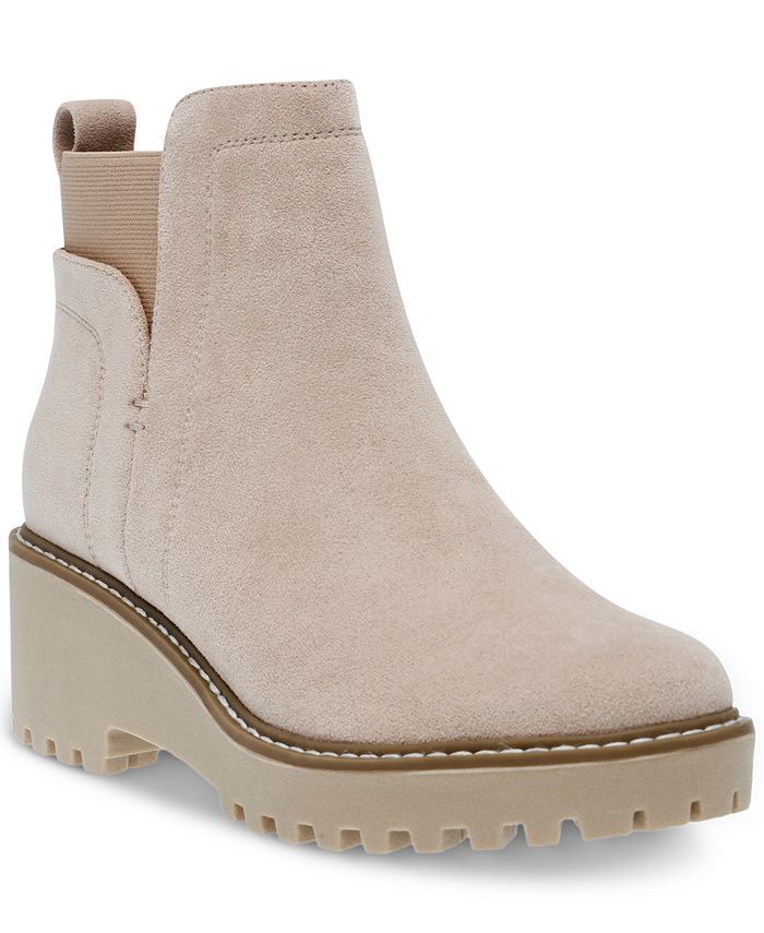 Women's Rielle Wedge Lug Chelsea Booties | Macys (US)