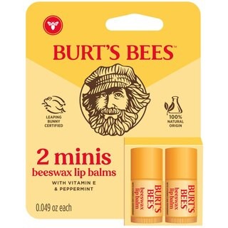 Burt’s Bees Mini Beeswax Lip Balm, 2 CT | CVS Health